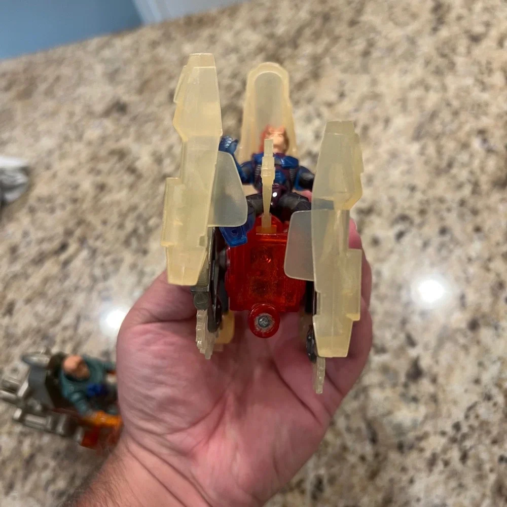 Titan AE Action Figure Lot Cale Valkyrie Drej Gune Vintage 2000 Fox Toys Sci-Fi